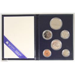 1983 CANADIAN SPECIMEN 6 COIN SET IN ORIGINAL