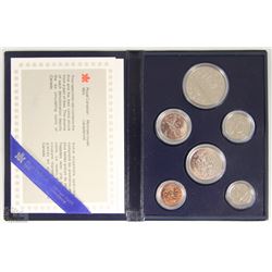 1984 CANADIAN SPECIMEN 6 COIN SET IN ORIGINAL