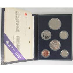 1981 CANADIAN SPECIMEN 6 COIN SET IN ORIGINAL