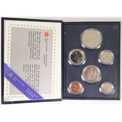 1987 CANADIAN SPECIMEN 6 COIN SET IN ORIGINAL