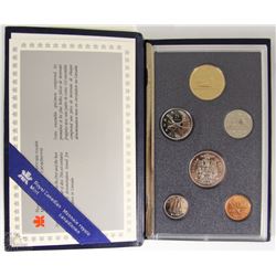 1989 CANADIAN SPECIMEN 6 COIN SET IN ORIGINAL