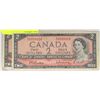 Image 1 : LOT OF 2 -1954 CANADIAN $2.00 BILLS