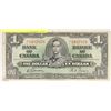 Image 1 : 1937 CANADIAN ONE DOLLAR BANKNOTE