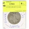 Image 1 : 1917 "S" SILVER LIBERTY COIN