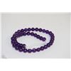 Image 1 : #3)RUSSIAN AMETHYST ROUND  LOOSE BEADS 8MM