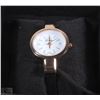 Image 1 : YUHAO WATCH SWISS MADE WOMENS BLACK STRAP