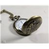 Image 1 : BRONZE POCKET GOLF FACE WATCH