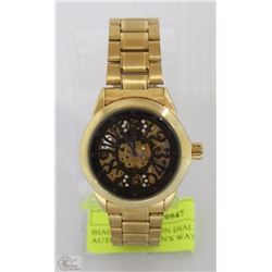 BIAOQI SKELETON DIAL AUTOMATIC MEN'S WATCH