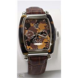 NEW D&G DOLCE & GABBANA HAVANA BROWN CHRONO WATCH