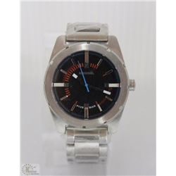 NEW JUMBO 44MM DIESEL S/S QUARTZ MEN'S WATCH