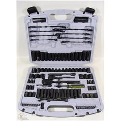 STANLEY BLACK CHROME SOCKET SET COMPLETE