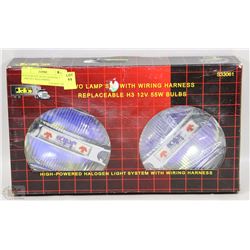 JETCO HEAVY DUTY LIGHTING 2 LAMP SET WITH WIRING