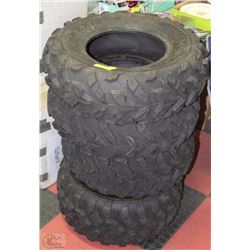 SET OF 2 MAXXIS FRONT QUAD TIRES 25X8.00-12