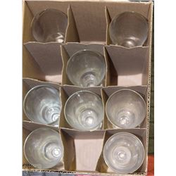 8 NEW BEER GLASSES 11" TALL