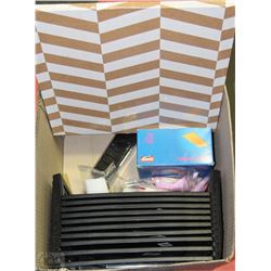 OFFICE LOT INCL. ALL NEW CORKBOARD ,10 PAPER TRAYS