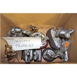 LOT OF 10 NEW HOCKEY TROPHIES