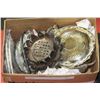 Image 1 : PUNCH BOWL WITH 12 CUPS ,NEW CERAMIC BEE PLATES,