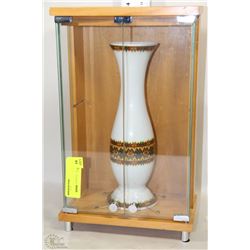 ENCASED COLLECTIBLE VASE