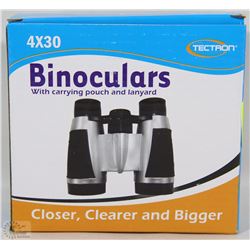 PAIR OF NEW 40X30 COMPACT BINOCULARS W/CARRYING