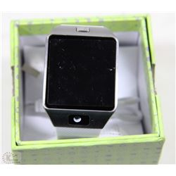 NEW WHITE AND STAINLESS STEEL  BLUETOOTH SMART