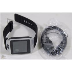 NEW BLACK AND GREY BLUETOOTH SMART WATCH