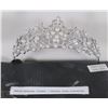 Image 1 : NEW BRIDAL TIARA WITH PEARL AND CRYSTAL