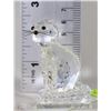 Image 1 : CRYSTAL CAT FIGURINE ORNAMENT