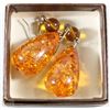 Image 1 : VINTAGE AMBER DROP EARRINGS