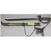 Image 1 : DECORATIVE MEDIEVAL SWORD WITH HAND GUARD IN