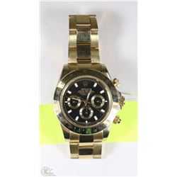 GOLD MENS ROLEX WATCH - REPLICA