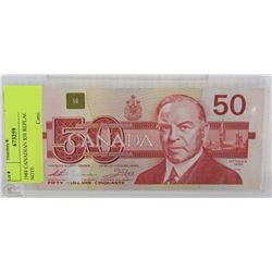 1988 CANADIAN $50 REPLACEMENT NOTE