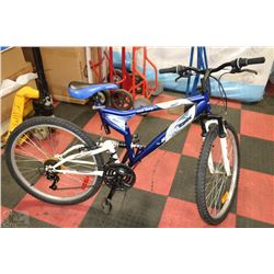 SPORTEK 18 SPEED FULL SUSPENSION MOUNTAIN BIKE