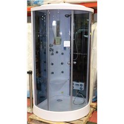 NEW ANS STEAM SHOWER WITH BODYJETS,FOOT MASSAGER,