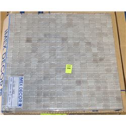 HARMONY FUMO GLASS MOSAIC TILE 5SQ FT PER BOX