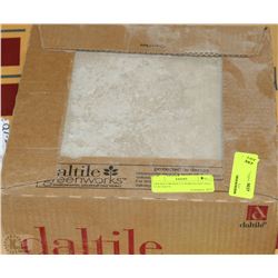 BOX OF CREMA-CROSSCUT PORCELAIN TILE 11.62 SQ. FT