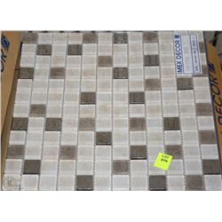 UNDERGROUND MOSAIC BLEND POMICE MOSAIC TILE 5 SQFT