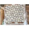 Image 1 : 12" X 12" PEBBLES MOSAIC TILE X62