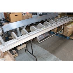 ALUMINUM APPROX. 10' METAL SHEET BENDER ON STANDS