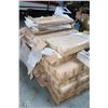 Image 1 : PALLET OF UNBUILT WOOD CABINET BOXES