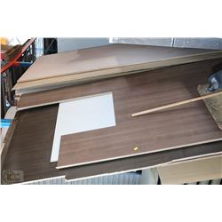 LARGE STACK OF CABINET PANELS