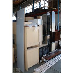 LARGE SECTION OF CABINET BOXES