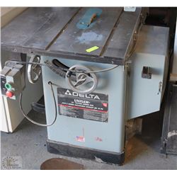 DELTA UNI-SAW 10" TILTING ARBOR SAW