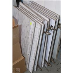 SET OF 12 DESIGNER CABINET DOORS