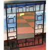 Image 1 : CAST IRON FRAMED MIRROR