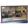 Image 1 : WOOD FRAMED MIRROR