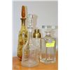Image 1 : LOT OF FOUR ASSORTED DECANTERS