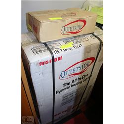 BRAND NEW QUIETSIDE ALL IN ONE HYDRONIC HEATING