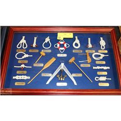 FRAMED NAUTICAL ITEMS