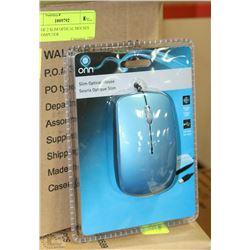 CASE OF 2 SLIM OPTICAL MOUSES FOR COMPUTER