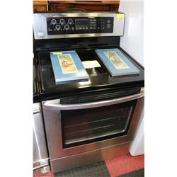 LG STAINLESS STEEL STOVE 30" WITH 5 BURNER CERAMIC